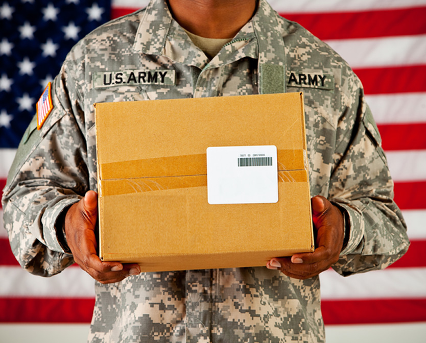 Military shipping policy