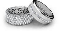 Diamond Wedding Band's